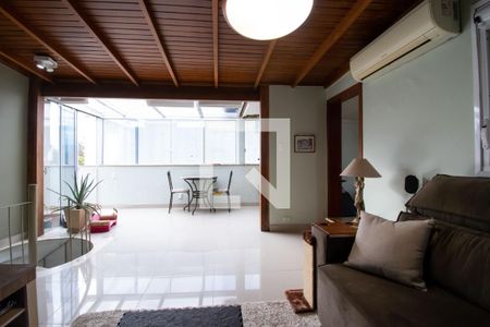 Sala 1 de apartamento à venda com 3 quartos, 150m² em Santo Antônio, Porto Alegre