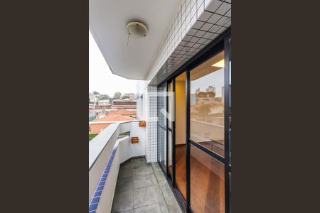 Varanda da Sala de apartamento para alugar com 3 quartos, 150m² em Parque das Nações, Santo André