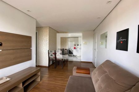 Sala de Estar de apartamento para alugar com 2 quartos, 50m² em Santos Dumont, São Leopoldo