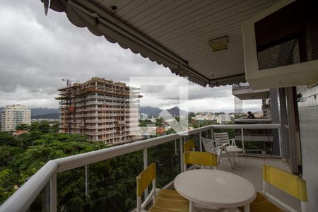 Varanda de apartamento para alugar com 3 quartos, 105m² em Recreio dos Bandeirantes, Rio de Janeiro