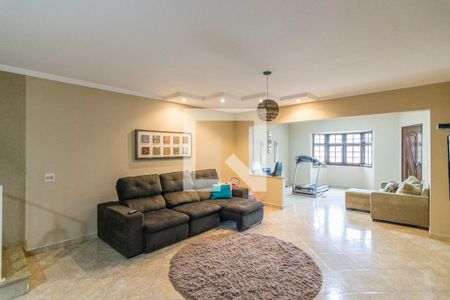 Sala de casa à venda com 4 quartos, 412m² em Jardim Silvana, Santo André
