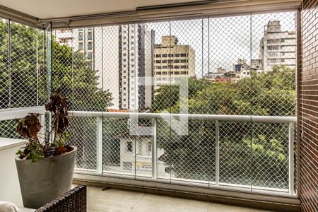 Varanda de apartamento para alugar com 2 quartos, 90m² em Santa Cecília, São Paulo