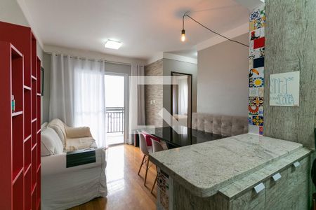 Sala de apartamento para alugar com 2 quartos, 52m² em Mooca, São Paulo