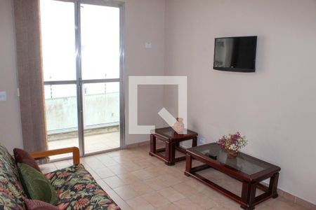 Sala  de apartamento para alugar com 2 quartos, 75m² em Parque Enseada, Guarujá