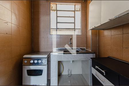 Cozinha de kitnet/studio à venda com 1 quarto, 30m² em Liberdade, São Paulo