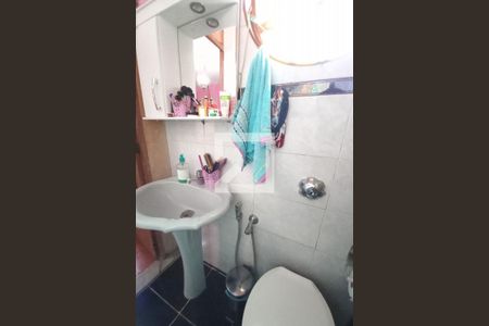 Banheiro da Suíte de casa à venda com 2 quartos, 200m² em Santa Monica, Belo Horizonte