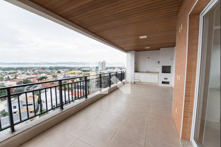 Varanda da Sala de apartamento para alugar com 4 quartos, 225m² em Jardim das Nações, Taubaté