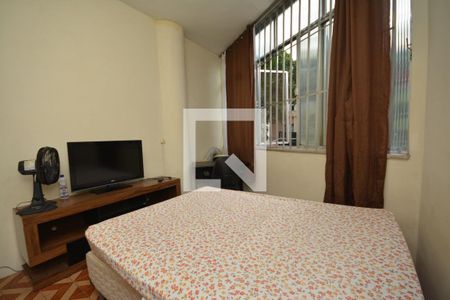 Sala - quarto de apartamento à venda com 1 quarto, 40m² em Centro, Rio de Janeiro