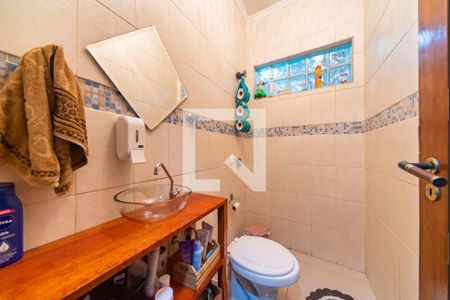 Lavabo de casa à venda com 5 quartos, 250m² em Condomínio Maracanã, Santo André