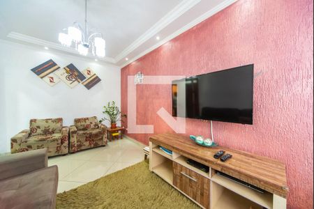 Sala de casa à venda com 5 quartos, 250m² em Condomínio Maracanã, Santo André