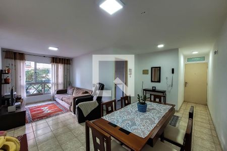 sala de estar/jantar de apartamento para alugar com 2 quartos, 60m² em Jardim Santa Emília, São Paulo
