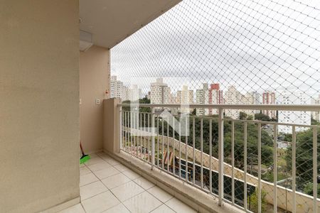 Varanda da Sala de apartamento para alugar com 2 quartos, 56m² em Vila Moraes, São Paulo