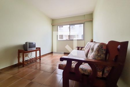 Sala de apartamento para alugar com 1 quarto, 80m² em Parque Enseada, Guarujá