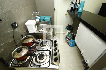 Cozinha de apartamento à venda com 1 quarto, 22m² em Centro, Rio de Janeiro