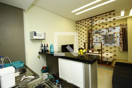 Cozinha de apartamento à venda com 1 quarto, 22m² em Centro, Rio de Janeiro