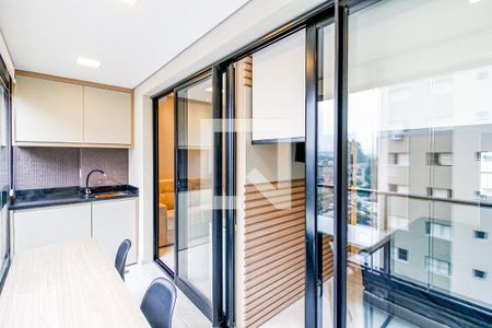 Varanda de apartamento para alugar com 1 quarto, 38m² em Campo Belo, São Paulo