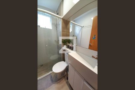 Banheiro de apartamento para alugar com 2 quartos, 45m² em Bandeirantes (pampulha), Belo Horizonte