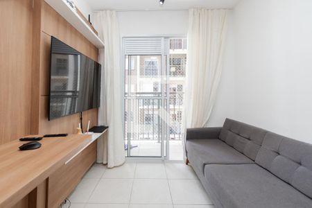 Sala de apartamento à venda com 1 quarto, 29m² em Jardim Caravelas, São Paulo