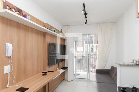 Sala de apartamento à venda com 1 quarto, 29m² em Jardim Caravelas, São Paulo