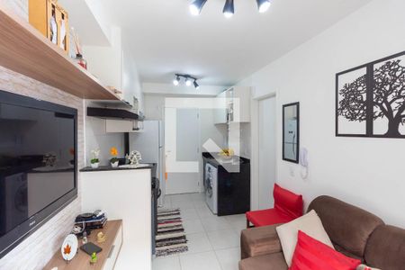 Sala de apartamento à venda com 1 quarto, 28m² em Vila Penteado, São Paulo