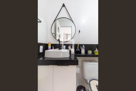 Banheiro da Suíte de apartamento à venda com 1 quarto, 28m² em Vila Penteado, São Paulo