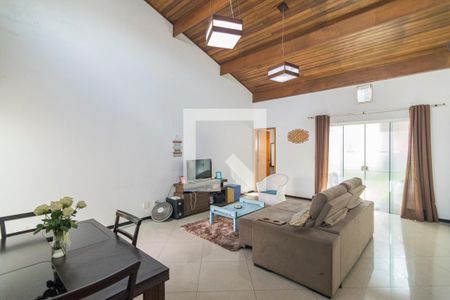 Sala de casa à venda com 3 quartos, 180m² em Vila Valparaíso, Santo André