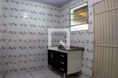 Cozinha de casa para alugar com 1 quarto, 26m² em Vila Campestre, São Paulo