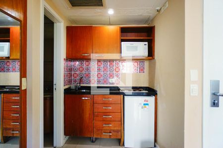 Cozinha de apartamento à venda com 1 quarto, 68m² em Barra da Tijuca, Rio de Janeiro