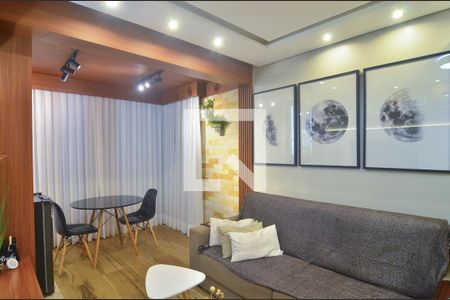 Sala de apartamento para alugar com 2 quartos, 101m² em Marechal Rondon, Canoas