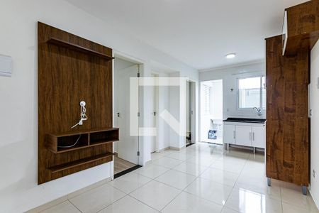 Sala  de apartamento para alugar com 2 quartos, 40m² em Vila Nhocuné, São Paulo