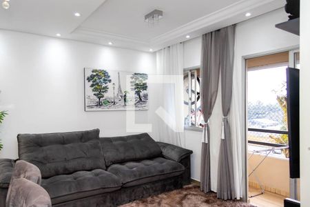 Sala de apartamento para alugar com 3 quartos, 76m² em Planalto, São Bernardo do Campo