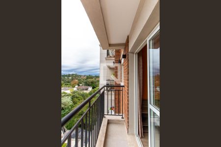 Varanda da Sala de apartamento para alugar com 1 quarto, 38m² em Granja Viana, Cotia