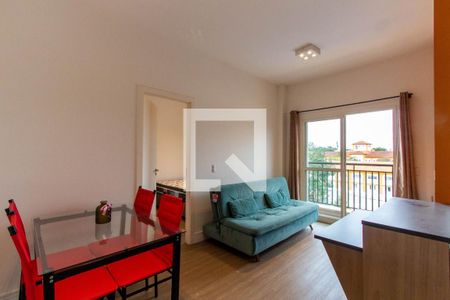 Sala de apartamento para alugar com 1 quarto, 38m² em Granja Viana, Cotia