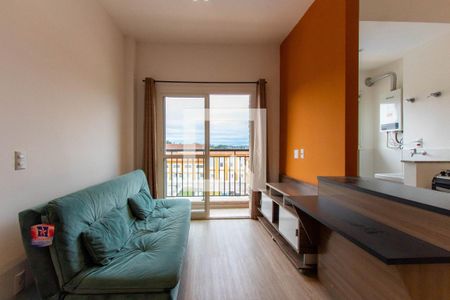 Sala de apartamento para alugar com 1 quarto, 38m² em Granja Viana, Cotia