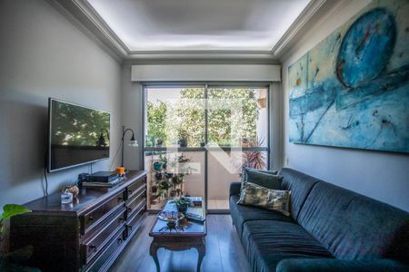 Sala de Estar de apartamento à venda com 2 quartos, 60m² em Vila Guarani, São Paulo