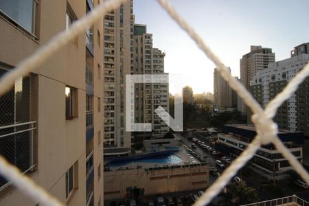 Vista da sacada de kitnet/studio para alugar com 1 quarto, 39m² em Norte (águas Claras), Brasília