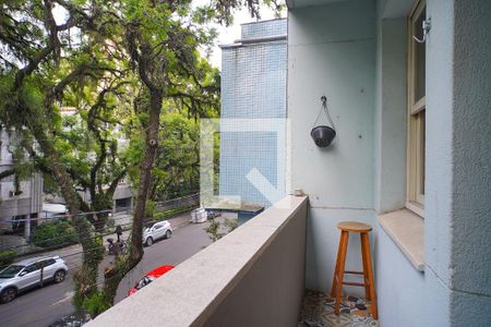 Sala - Varanda de apartamento à venda com 3 quartos, 116m² em Rio Branco, Porto Alegre