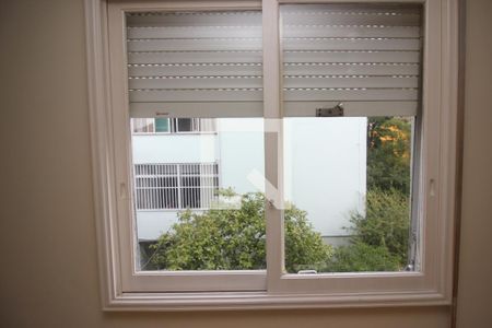 Vista da Sala - Quarto de kitnet/studio à venda com 1 quarto, 31m² em Centro Histórico, Porto Alegre