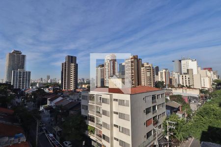 Vista da Varanda de apartamento para alugar com 2 quartos, 84m² em Pinheiros, São Paulo