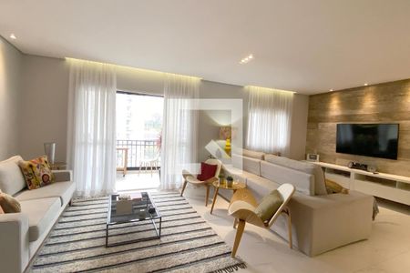 Sala de apartamento para alugar com 3 quartos, 140m² em Tamboré, Santana de Parnaíba