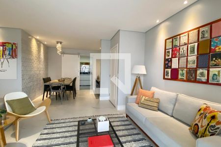 Sala de apartamento para alugar com 3 quartos, 140m² em Tamboré, Santana de Parnaíba