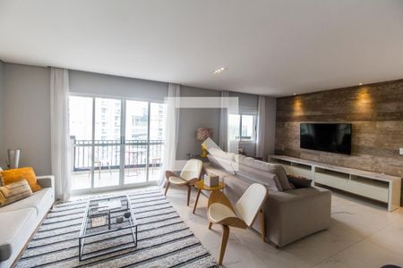 Sala de apartamento para alugar com 3 quartos, 140m² em Tamboré, Santana de Parnaíba