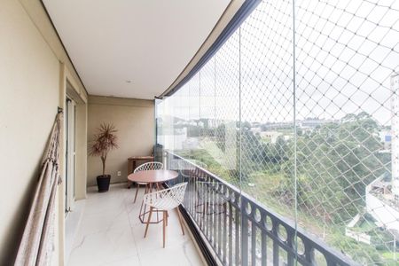 Varanda da Sala de apartamento para alugar com 3 quartos, 140m² em Tamboré, Santana de Parnaíba