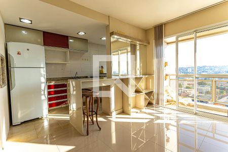 Copa/ Sala  de Jantar  de apartamento à venda com 3 quartos, 77m² em Centro, Novo Hamburgo