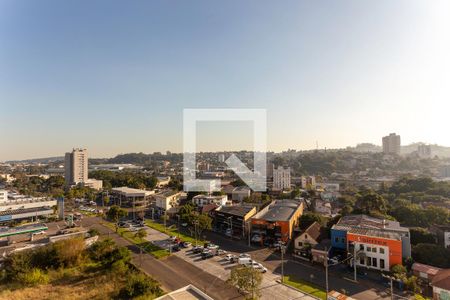 Vista  da varanda da sala de apartamento à venda com 3 quartos, 77m² em Centro, Novo Hamburgo