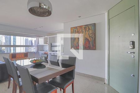 Sala de apartamento para alugar com 3 quartos, 115m² em Funcionários, Belo Horizonte