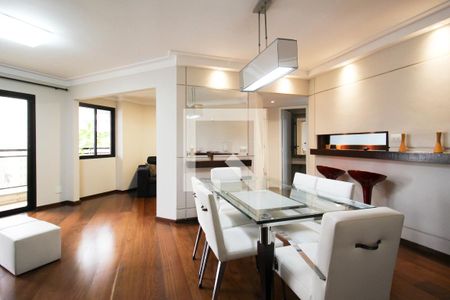 Sala de apartamento para alugar com 3 quartos, 120m² em Indianópolis, São Paulo