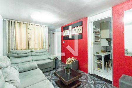 Sala de apartamento para alugar com 2 quartos, 47m² em Conjunto Residencial José Bonifácio, São Paulo