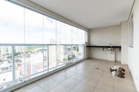 Varanda da Sala de apartamento à venda com 1 quarto, 75m² em Vila Guarani (z Sul), São Paulo