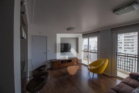 Sala de apartamento para alugar com 3 quartos, 94m² em Santo Amaro, São Paulo